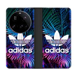 Housse cuir portefeuille Pour Xiaomi 15 Ultra Adidas Palmier