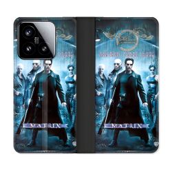 Housse cuir portefeuille Pour Xiaomi 15 Matrix Affiche