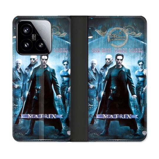 Housse cuir portefeuille Pour Xiaomi 15 Matrix Affiche