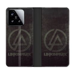 Housse cuir portefeuille Pour Xiaomi 15 Musique Rock Linkin Park