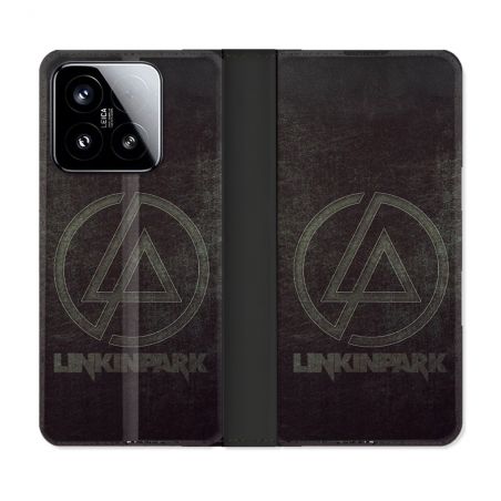 Housse cuir portefeuille Pour Xiaomi 15 Musique Rock Linkin Park