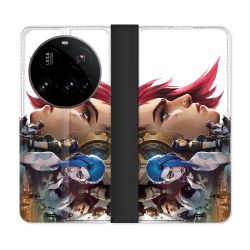 Housse cuir portefeuille Pour Xiaomi 15 Ultra Arcane Jinx Sœur