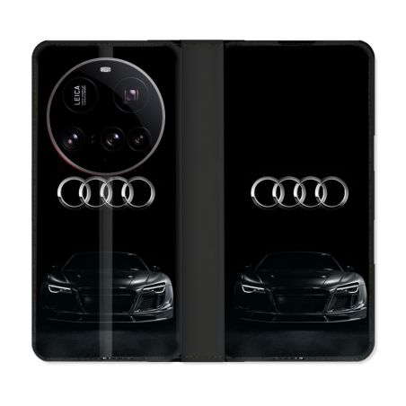 Housse cuir portefeuille Pour Xiaomi 15 Ultra Audi