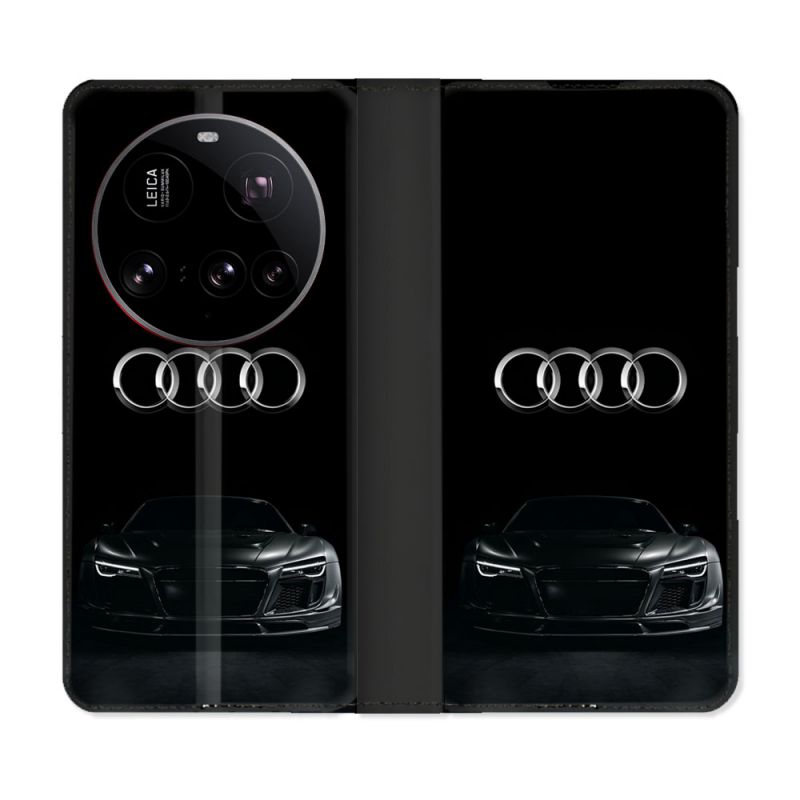 Housse cuir portefeuille Pour Xiaomi 15 Ultra Audi
