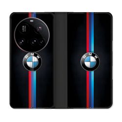 Housse cuir portefeuille Pour Xiaomi 15 Ultra BMW Logo