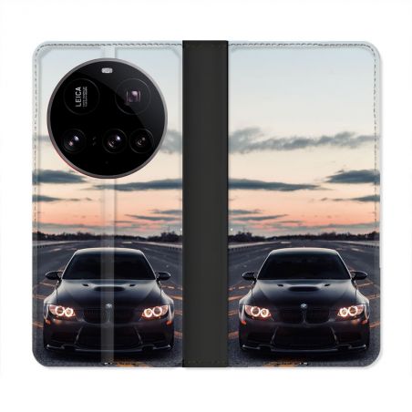 Housse cuir portefeuille Pour Xiaomi 15 Ultra BMW Serie