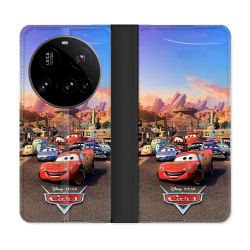 Housse cuir portefeuille Pour Xiaomi 15 Ultra Cars Affiche