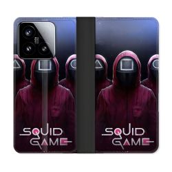 Housse cuir portefeuille Pour Xiaomi 15 Squid Game