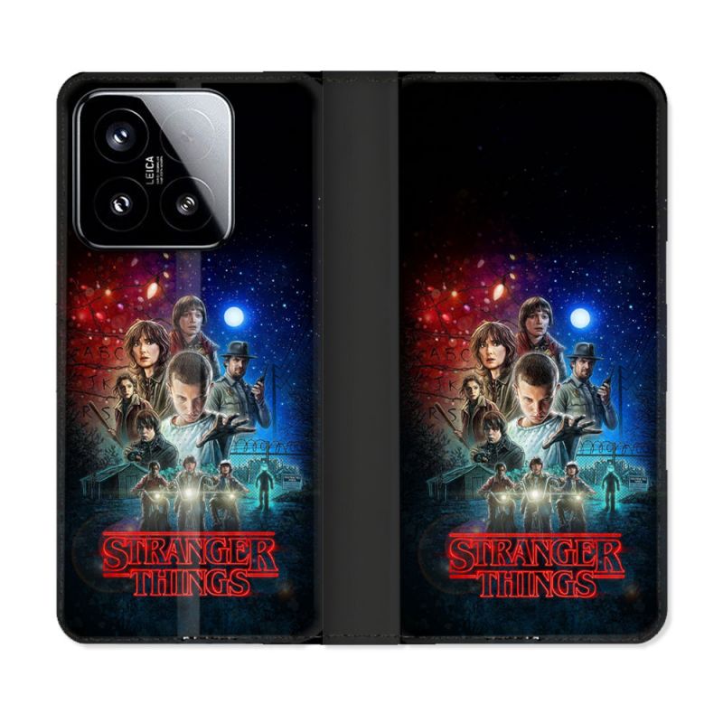 Housse cuir portefeuille Pour Xiaomi 15 Stranger Things Affiche 1