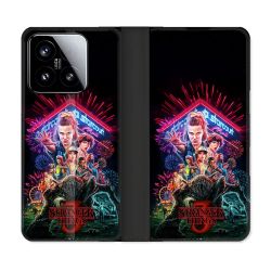 Housse cuir portefeuille Pour Xiaomi 15 Stranger Things Affiche 3