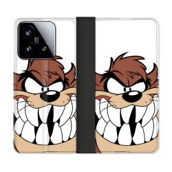 Housse cuir portefeuille Pour Xiaomi 15 Taz