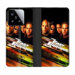 Housse cuir portefeuille Pour Xiaomi 15 The Fast And Furious