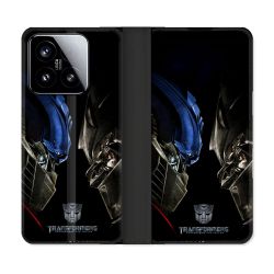 Housse cuir portefeuille Pour Xiaomi 15 Transformers