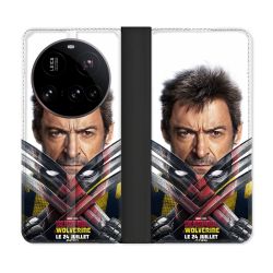Housse cuir portefeuille Pour Xiaomi 15 Ultra Deadpool Affiche