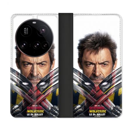 Housse cuir portefeuille Pour Xiaomi 15 Ultra Deadpool Affiche
