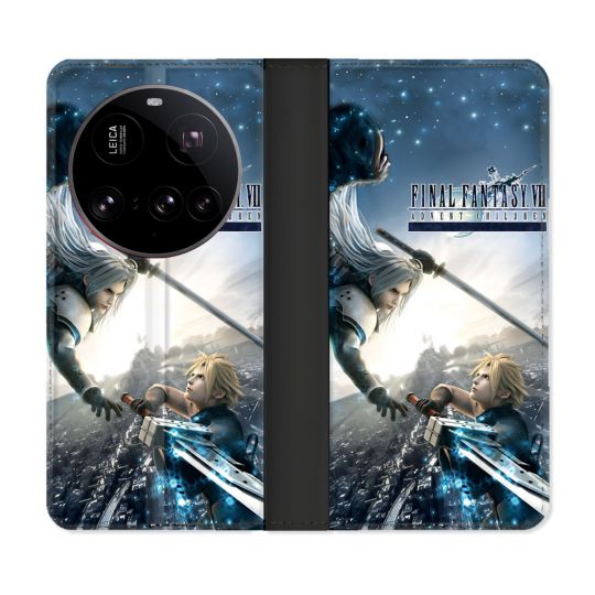 Housse cuir portefeuille Pour Xiaomi 15 Ultra Final Fantaisy