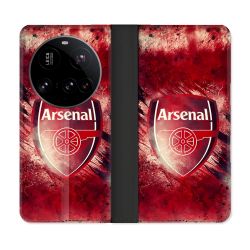 Housse cuir portefeuille Pour Xiaomi 15 Ultra Foot Arsenal