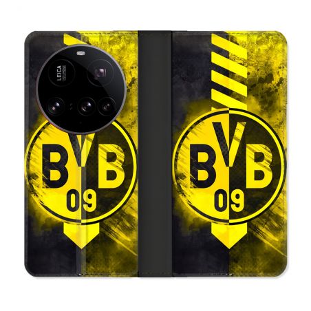 Housse cuir portefeuille Pour Xiaomi 15 Ultra Foot Dortmund