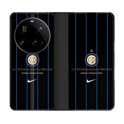 Housse cuir portefeuille Pour Xiaomi 15 Ultra Foot Inter Milan