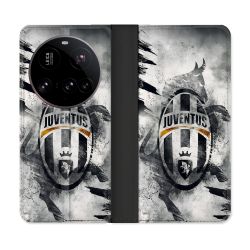 Housse cuir portefeuille Pour Xiaomi 15 Ultra Foot Juventus Turin