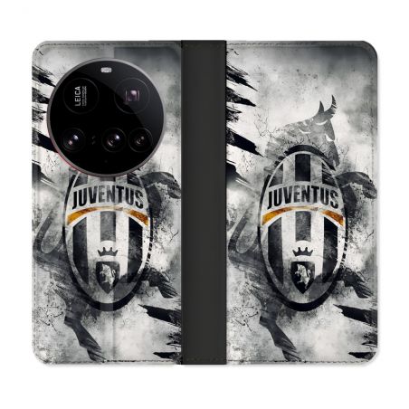 Housse cuir portefeuille Pour Xiaomi 15 Ultra Foot Juventus Turin