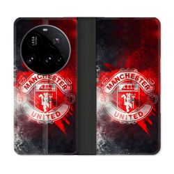 Housse cuir portefeuille Pour Xiaomi 15 Ultra Foot Manchester United