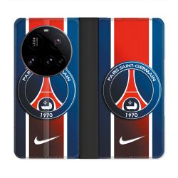 Housse cuir portefeuille Pour Xiaomi 15 Ultra Foot PSG 1970