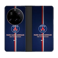 Housse cuir portefeuille Pour Xiaomi 15 Ultra Foot PSG Fier