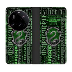 Housse cuir portefeuille Pour Xiaomi 15 Ultra Harry Potter Serpentar