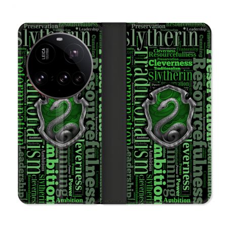 Housse cuir portefeuille Pour Xiaomi 15 Ultra Harry Potter Serpentar