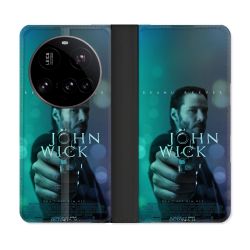 Housse cuir portefeuille Pour Xiaomi 15 Ultra John Wick