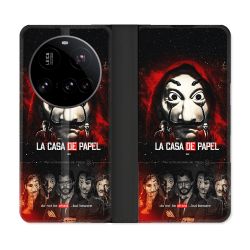 Housse cuir portefeuille Pour Xiaomi 15 Ultra La Casa De Papel