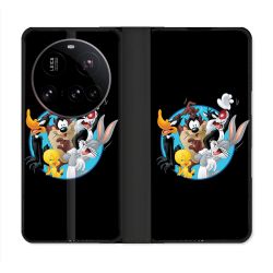 Housse cuir portefeuille Pour Xiaomi 15 Ultra Looney Tunes
