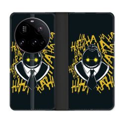 Housse cuir portefeuille Pour Xiaomi 15 Ultra Manga Assassination Classroom Kuro Noir