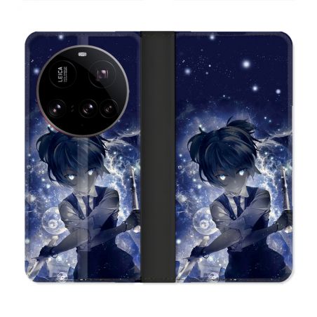 Housse cuir portefeuille Pour Xiaomi 15 Ultra Manga Assassination Classroom Nagisa