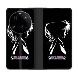 Housse cuir portefeuille Pour Xiaomi 15 Ultra Manga Bleach Duo