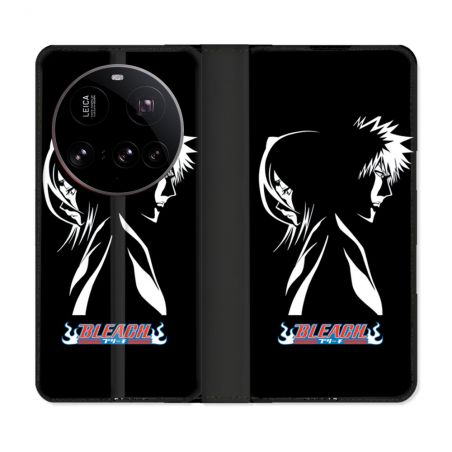 Housse cuir portefeuille Pour Xiaomi 15 Ultra Manga Bleach Duo