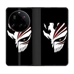 Housse cuir portefeuille Pour Xiaomi 15 Ultra Manga Bleach Masque