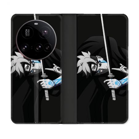 Housse cuir portefeuille Pour Xiaomi 15 Ultra Manga Boruto Epée