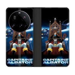 Housse cuir portefeuille Pour Xiaomi 15 Ultra Manga Capitaine Albator
