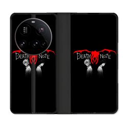 Housse cuir portefeuille Pour Xiaomi 15 Ultra Manga Death Note Noir
