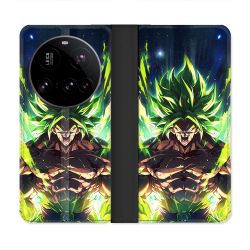 Housse cuir portefeuille Pour Xiaomi 15 Ultra Manga Dragon Ball Broly