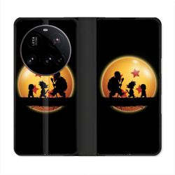 Housse cuir portefeuille Pour Xiaomi 15 Ultra Manga Dragon Ball Vintage
