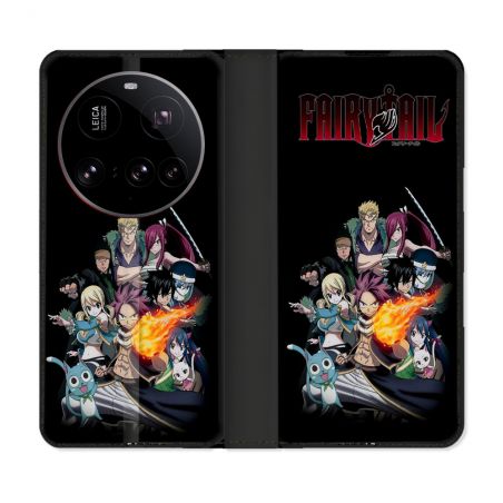 Housse cuir portefeuille Pour Xiaomi 15 Ultra Manga Fairy Tail Logo Team