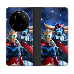 Housse cuir portefeuille Pour Xiaomi 15 Ultra Manga Goldorak