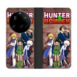 Housse cuir portefeuille Pour Xiaomi 15 Ultra Manga Hunter X Hunter Vintage