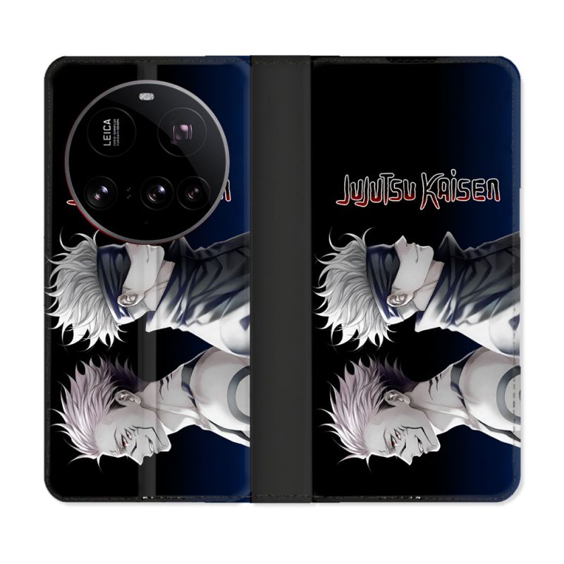 Housse cuir portefeuille Pour Xiaomi 15 Ultra Manga Jujutsu Kaisen