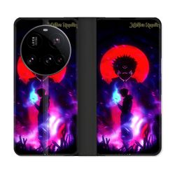 Housse cuir portefeuille Pour Xiaomi 15 Ultra Manga Jujutsu Kaisen Itadori Sukuna