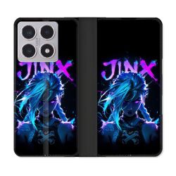 Housse cuir portefeuille Pour Xiaomi 15T Arcane Jinx Night