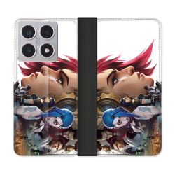 Housse cuir portefeuille Pour Xiaomi 15T Arcane Jinx Sœur